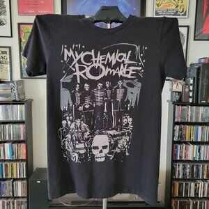 MY CHEMICAL ROMANCE T-Shirt Size Extra Small GERARD WAY The Black Parade